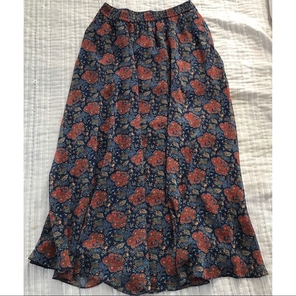 Vintage Maxi Skirt